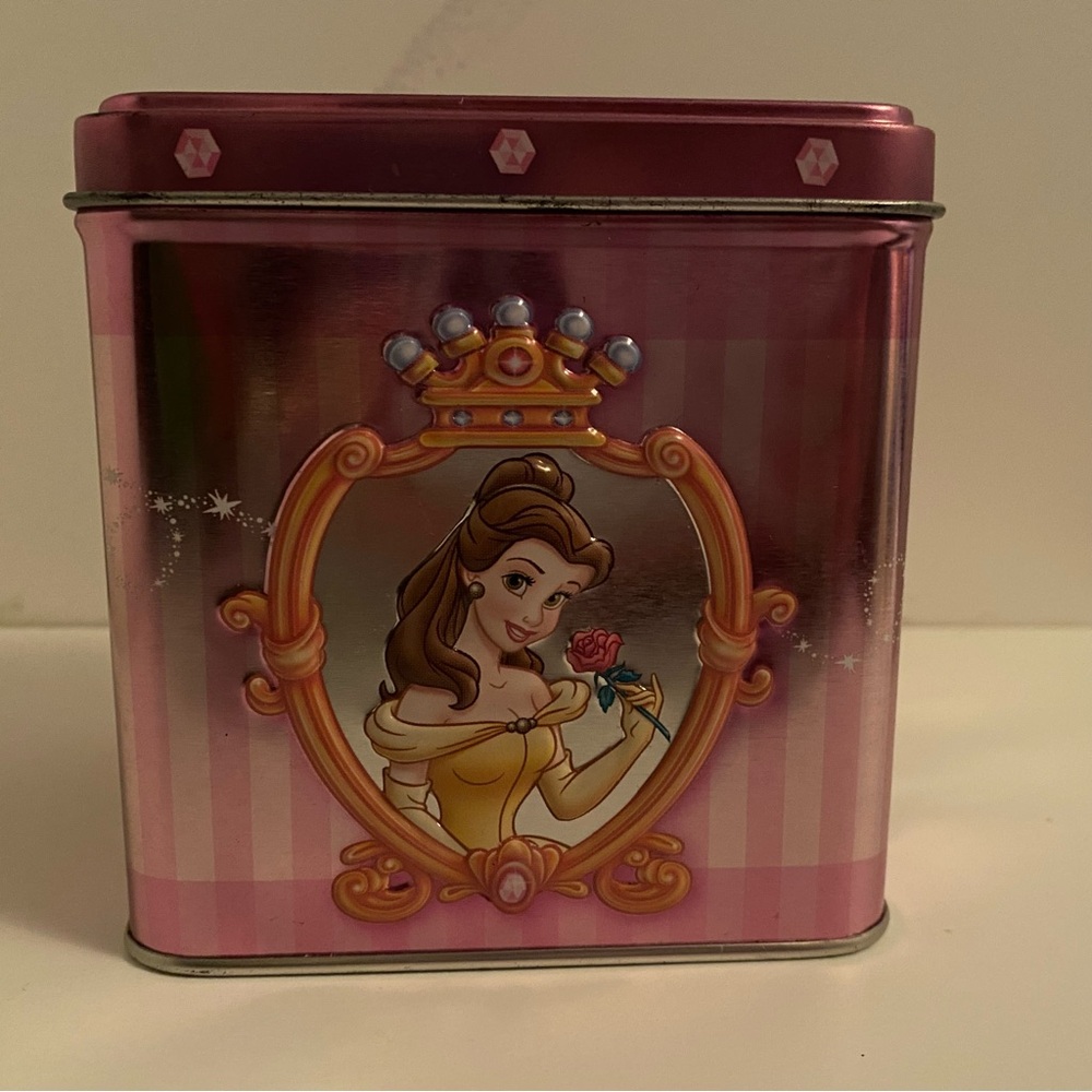 Disney Perfectly Princess Sweet Shoppe Pink Tin Box - Disneyland Disney World